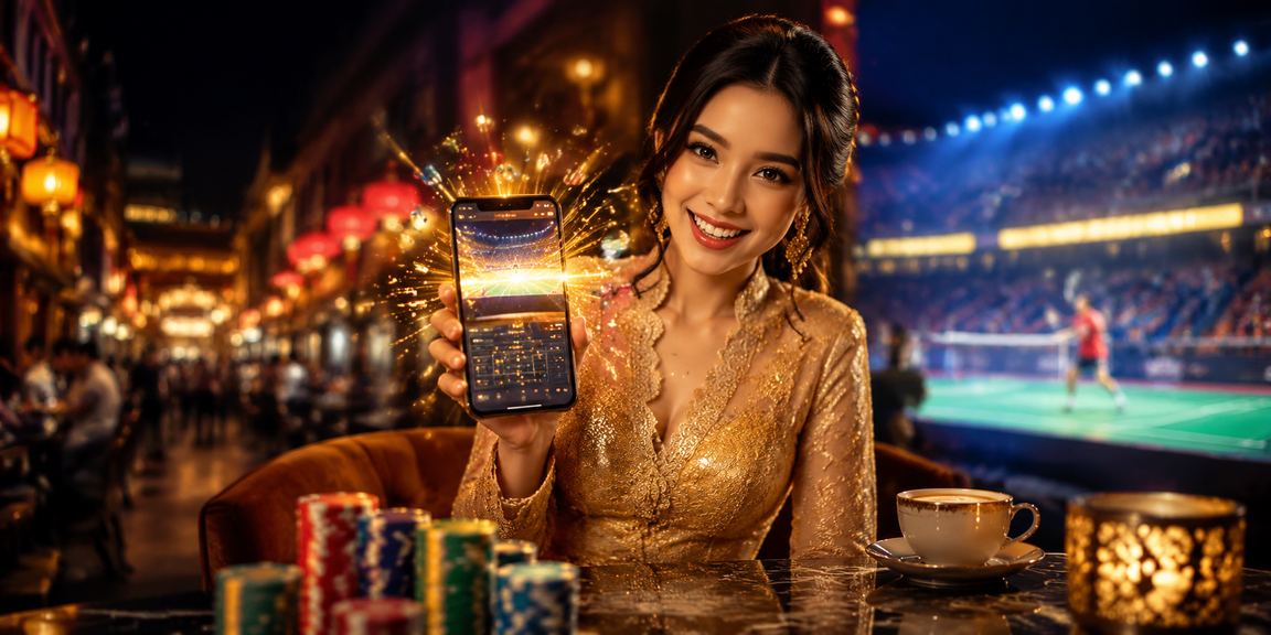 Pemain Melaka menggunakan telefon untuk membeli tiket loteri di jdl688